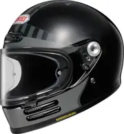 Shoei Glamster Lucky Cat Garage Helmet, black-grey, Size S for Men Black Grey