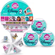 5 Surprise Disney Series 2 Collector's Kit by ZURU (3 Capsules + 1 Collector'...