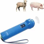 Ultrasound Veterinary Pregnant Tester, Veterinary A-Ultrasound Scanner with 360° Ultrasonic Waterproof Probe, Sound and Light Reminder and 5S Rapid Detection, for Pig, Sheep, Cow, Horse