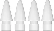 sciuU Tips Compatible with Apple iPad Pro pencil - [4 Pack] Apple Pencil Replacement Tips iPencil Nib for iPad Pro 11 inch 10.5 inch 12.9 inch 9.7 inch Apple Pencil