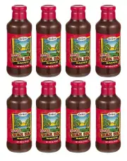 Grace Kennedy Jamaican Jerk BBQ Sauce - 8 Pack, Size 16 oz (480 ml) Bottles