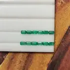Natural Emerald Octagon Cut 3x5mm 3.18 Carat Loose Vivid Green Untreated Emerald