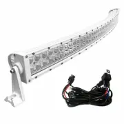 MARQUEE OFF-ROAD 40" CURVED MARINE LED LIGHT BAR W/ WIRING HARNESS & SWITCH