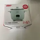 DASH Mini Rice Cooker Steamer with Removable Nonstick Pot, 2 cup capacity New