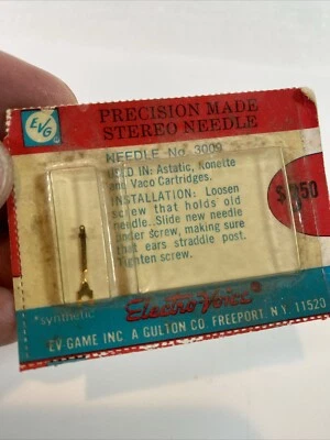 ELECTRO-VOICE STEREO NEEDLE #3009 NEW!