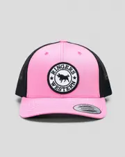 [Ringers Western] Ringers Western Women's Tara Ponytail Trucker Cap in Melon One Size Melon