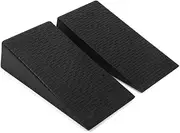 2X Slant Board Calf Stretcher Leg Strength Squat Wedge Blocks,Stretch Boards Squat Blocks Foam Yoga Wedge Blocks,for Deadlift