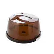 PP Round Cake Box Holder Dessert Container Handle Pastry Storage Box Case Birthday Wedding Party Kitchen Accessories