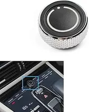Car Front Rear Central Console AC Temperature Button Audio Volume Knob CD Control Switch Button,for Porsche Cayenne 2018-2022