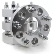 4 Wheel Spacers 5x4.75 To 5x4.75 | 1.25" | 12x1.5 Studs | 5x120.7