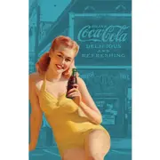 Coca Cola Tea Towel Pin up Bathing Suit Coke