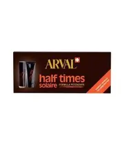 Arval Solaire Half Times Rapid Tanning Spf 8 5 Pieces x 10 Ml + Rapid Fixing 5 Pieces x 10 Ml