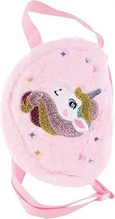 [WESIEVYA] Unicorn Plush Crossbody Bag Girls Shoulder Bag Coin Storage Pouch Adjustable Belt for Girls