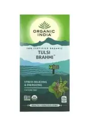 Organic India Tulsi Brahmi Tea 25 TB Free Shipping World Wide