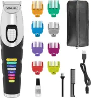 Wahl Color Trim Beard Trimmer, Innovative Colour Coded Guide Combs, 240 Minut...