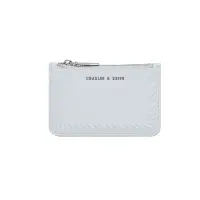 在飛比找蝦皮商城優惠-小CK 壓紋滾邊卡夾 錢包（淺藍色） CK6-5077036