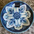 IL Mulino New York Blue Salad Dessert Plates Set 4 New