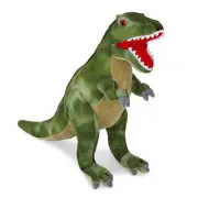 Tyrannosaurus Rex Plush Toy, 18" Dinosaur Stuffed Animal Throw Plushie Pillow