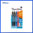 PaperMate Profile Retractable Gel Pens 0.7mm Black/Blue/Red