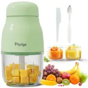Baby Food Maker - Green Blender and Puree Maker, 10oz Food Processor for Frui...