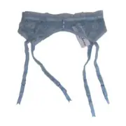 For Love & Lemons Daisy Garter Sizes XXS, M, XL Victoria's Secret - Blue Floral