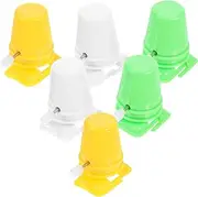 KITANDOVE 6pcs DIY Clockwork Walking Movement Fidget Toy Spinning Toy Robot for Kids