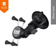 RAM Twist-Lock Suction Cup X-Grip Phone Kit 1" Ball