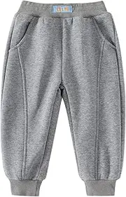 [Generic] Boy Clothes 12 Months Toddler Child Kids Infant Baby Boys Girls Patchwork Fashion Solid Thick Warm Sport Pants Trousers Outfits Clothes Baby Leggings 12-18 Months