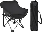 Nkmujil Kids Camping Seat, Kids Travel Stool, Lightweight Foldable Chair, Outdoor Adventure Chair, Portable Beach Chair with Storage Bag, Perfect and Suitable Tool for Outdoor