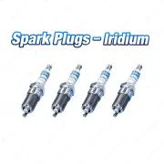 4 x Bosch Iridium Spark Plugs for Nissan Dualis J10 Micra K13K Pulsar 4Cyl