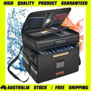 VEVOR Fireproof Document Box - 2000℉ Fireproof, Waterproof, Lockable