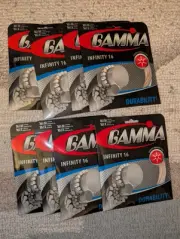 Gamma Infinity 16g Tennis string 8 Sets
