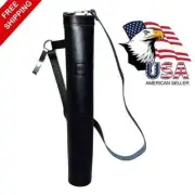 Cowhide Leather Back Arrow Quiver Traditional Handmade Quiver