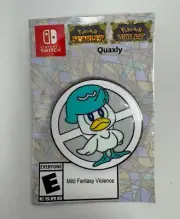 Pokémon Battle Lab/ Scarlet Violet Nintendo Switch - Quaxly Enamel Pin