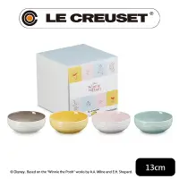 在飛比找PChome24h購物優惠-LE CREUSET-小熊維尼系列瓷器 深圓盤13cm-4入