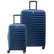 Delsey Helium Edge Hardside Luggage Set 2 Piece Navy