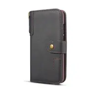 Cowhide Texture Horizontal Flip PU Leather Case for Huawei P30 Pro, with Holder & Card Slots & Wallet & Sling (Black)