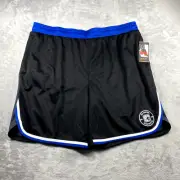 NWT And1 Department .93 Mens 3XL Basketball Gym Workout Shorts Black & Blue