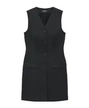 Theory Sleeveless Blazer Dress US8 black