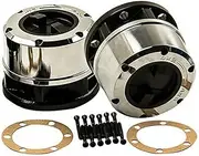 Rynplex 2pcs Free Wheel Locking Hub, for Kia, Sportage 4WD 1995-2002 AVM460 26 Splines Besta 4X4 95-02 AVM460 Car Freewheel Locking Hub