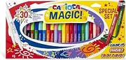 CARIOCA Magic Markers Special Set Box of 30 Assorted Colours