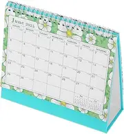 HOUDERCO Desktop Calendar Month School Work Planner Stylish Design Classroom Office Use Easy Access Standing Calendar for Home Decor Organization