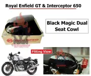 Royal Enfield "Interceptor & Continental GT 650" Black Magic "Dual Seat Cowl"