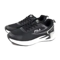 在飛比找momo購物網優惠-【FILA】FILA 運動鞋 男鞋 黑色 厚底 1-J904