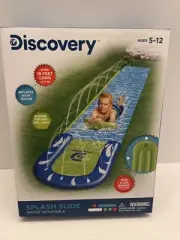 Discover Splash Water Slide Sprinkler 15 ft. Sliding Outside Toy FREE SHIP NIB