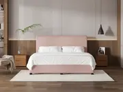 My Style Tapered Headboard & Slimline Base - Super King / Rosewater / Drawer Base