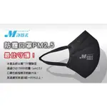 MAKRITE - 净舒式 PM2.5 口罩 (折疊 防霾 無氣閥 通過CNS15980 B級) 黑/白兩色