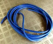 5m EHU hookup 1.5mm MAINS ARCTIC BLUE HOOK UP CABLE Motorhome VW Camper Caravan