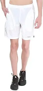 [HEAD] HPS-1085 Polyester Tennis Shorts, Large (White)