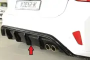 Rieger 88193 for Ford Focus ST/ST-Line MK4 (DEH) 5-Door 18- Rear Diffuser (for: Ford)